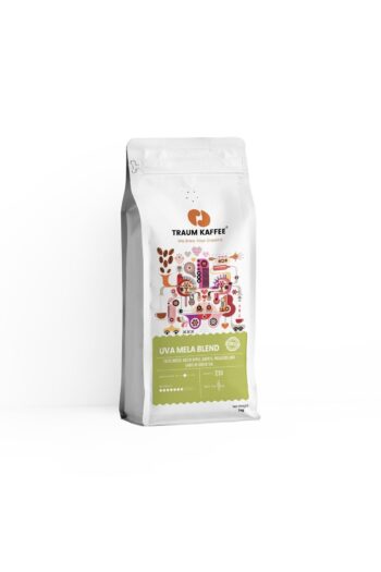 Traum Kaffee Uva Mela Blend Çekirdek Kahve Orta Kavrulmuş Zengin ve Dengeli Aroma 1 KG