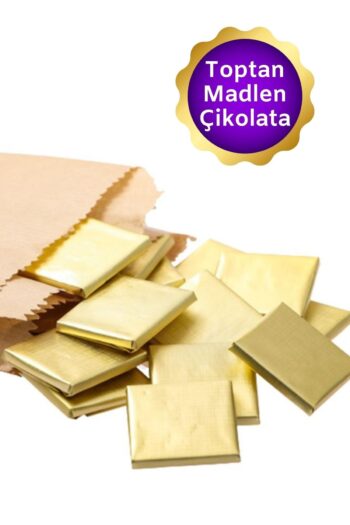 Tablostil Toptan Madlen Çikolata, Gold Sargılı Madlen Çikolata (80 Adet)