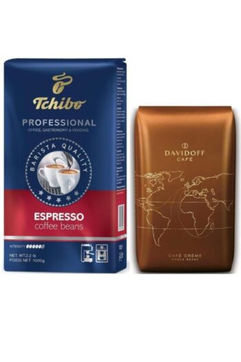 Tchibo Profesional Espresso Çekirdek Kahve 1 kg + Davidoff Café Creme Çekirdek Kahve 500 gr