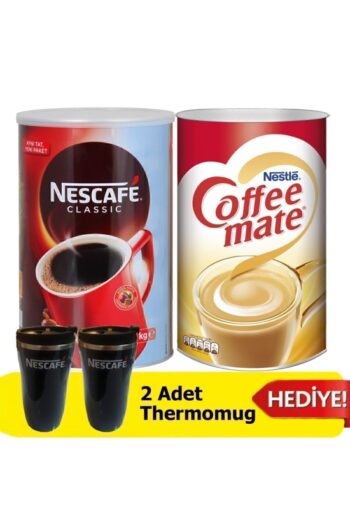 Nescafe Classic 1 Kg + Coffee Mate Kahve Kreması 2 Kg + 2 Adet Thermomug Hediye