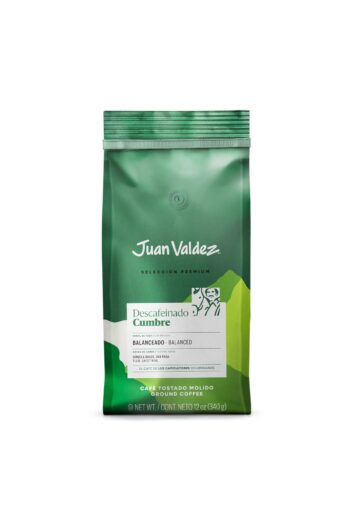 JUAN VALDEZ Cumbre Kafeinsiz Öğütülmüş Filtre Kahve 340gr, Orta Kavrulmuş, Dengeli