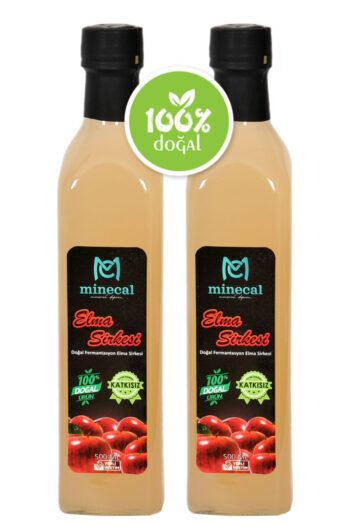 Minecal %100 Ev Yapımı Katkısız Elma Sirkesi 2x500ml