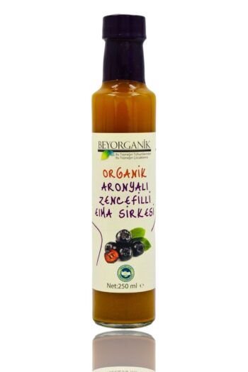 BEYORGANİK Organik Aronyalı Zencefilli Elma Sirkesi (PESTİSİT ANALİZLİ) 250ml