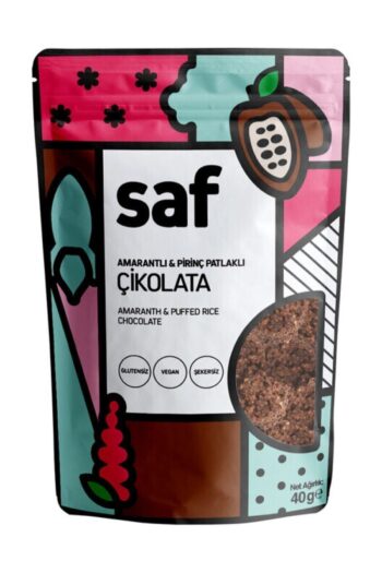 Saf Nutrition Amarantlı Pirinç Patlaklı Çikolata 40gr