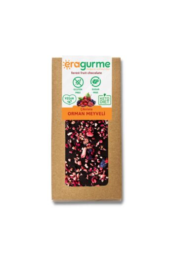 Era Gurme Orman Meyveli Çikolata - Ketojenik & Vegan & Şeker İlavesiz