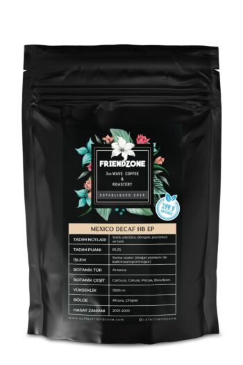Genel Markalar Meksika Decaf ( Kafeinsiz ) HB EP Çekirdek Kahve 250 Gr