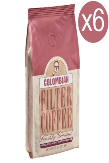 Mehmet Efendi COLOMBİAN FİLTRE KAHVE 250 GR 6'LI SET