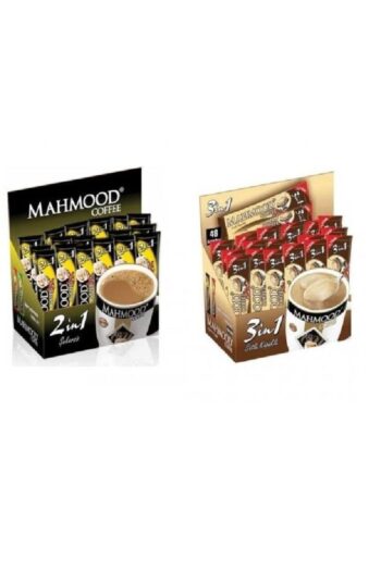 Mahmood Coffee 3'ü 1 Arada Sütlü Köpüklü Ve 2si 1 Arada Hazır Kahve 2 Li
