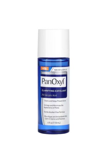 panoxyl , Clarifying Exfoliant, 2% Salicylic Acid, 4 fl oz (118 ml) usa vers.897