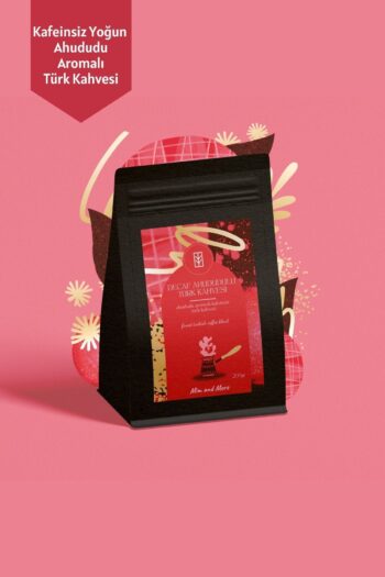 Mim and More Decaf Ahududulu Türk Kahvesi Ahududu Aromalı Kafeinsiz Türk Kahvesi 200 Gr