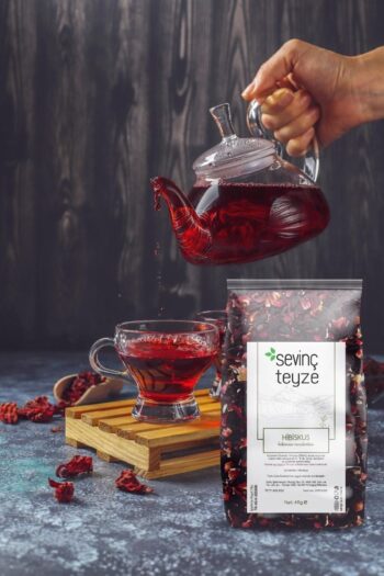 Sevinç Teyze Hibisküs, Bamya Çiçeği, Mekke Gülü, Nar Çiçeği, Hibiscus Sabdariffa 50g