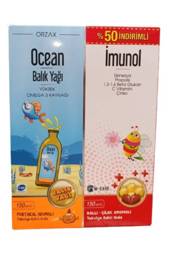 Ocean Balık Yağı Portakal Aromalı Imunol Şurup(%50 INDİRİMLİ)