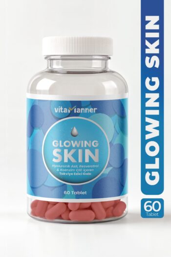 Vitamanner Glowing Skin Hyaluronic Acid, Glutatyon, Resveratrol, Coenzim Q10 Takviye Edici 60 Tablet