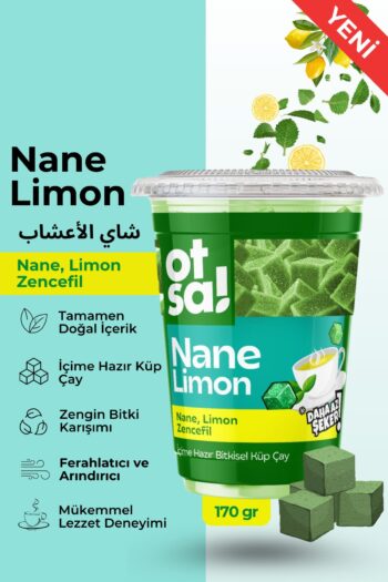 Otsa Nane Ferahlığı ve Limon Tazeliğiyle Doğal Şifa Çayı – 170 g