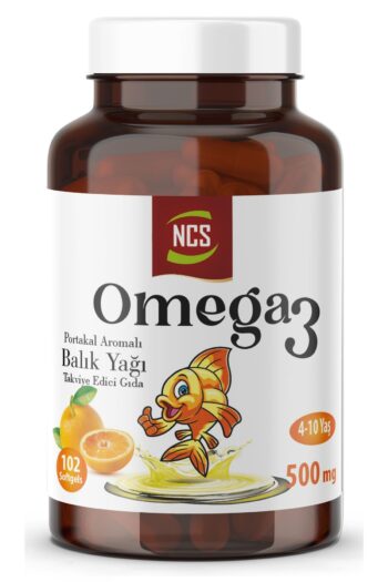 Ncs ® Omega 3 Balık Yağı 500 Mg Çoçuklar Için 102 Softjel Portakal Aromalı