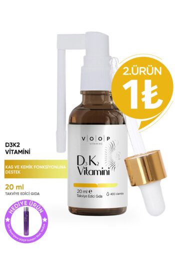 VOOP Vitamin D3 K2 Takviye Edici Sprey - Damla 20 ml