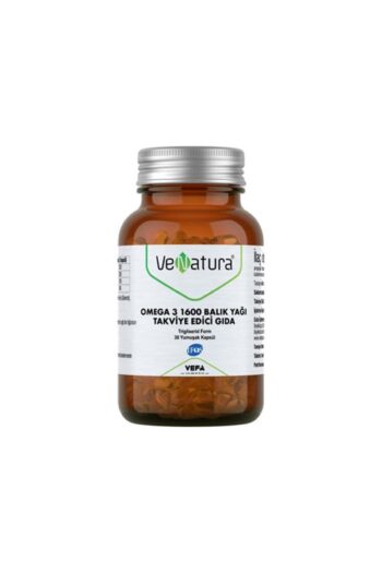 Venatura Omega 3 1600 Balık Yağı 30 Kapsül