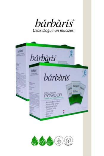 Barbaris Kolajen Powder Three Peptides Complex 30*2 Paket (balık-sığır-tavuk) Tip 1-2-3 Eklem,kıkırdak,kemik