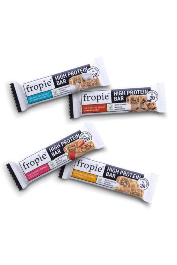 FROPİE Vegan High Protein Bar Tanışma Paketi (4 adet bar)
