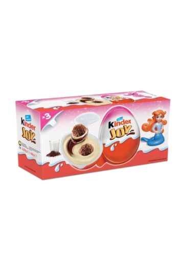 Kinder Joy T3 Sürpriz Yumurta 3 Lü Kızlara Özel 3 Adet Oyuncaklı Sürpriz Yumurta