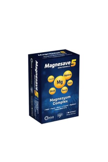 Focus Pharma Magnesave5 Magnezyum Complex 60 kapsül