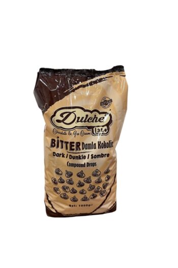 Global DULCHELATO BİTTER DAMLA KOKOLİN 1 KG.