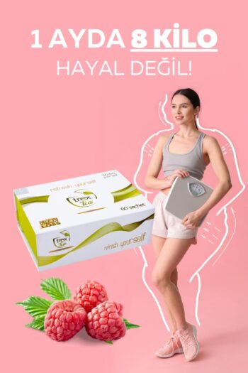 Trex Tea Zayıflamayı Destekleyen Ahududu Aromalı Detoks Form Çayı 1 Aylık