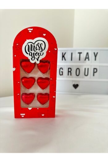 KıtayGroup Milat Miss You Aşk Kalpli Çikolata 1 Kutu 6'lı Çikolata
