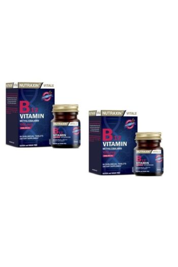 Nutraxin B12 Vitamin 1000 Mcg 60 Dilaltı Tablet 2 Adet