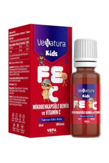 Venatura Unisex Çocuk Kids Mikroenkapsüle Demir Ve Vitamin C 20 Ml