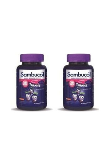 Sambucol Plus Kids Yummies 60 Çiğneme Tableti 2 Li Paket