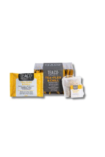 TEA CO Tea + Flex & Chıll - Papatyalı Bitki Çayı Müslin Çay Poşeti