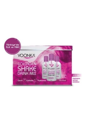 Voonka Beauty Collagen Shake Drink Mix 15 X 50 ml Klasik 8682241302147