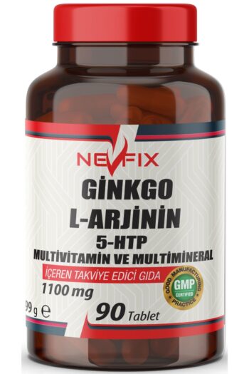 Nevfix Multivitamin Multimineral 90 Tablet 5-HTP Ginkgo Biloba Koenzim Q-10 Glutatyon Zengin İçerik