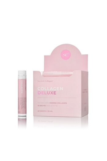 Swedish Collagen Collagen Deluxe 20 Shot Hidrolize Balık Kolajeni Tip 1 & 3 Vitamin, Mineral, Hyaluronik Asit