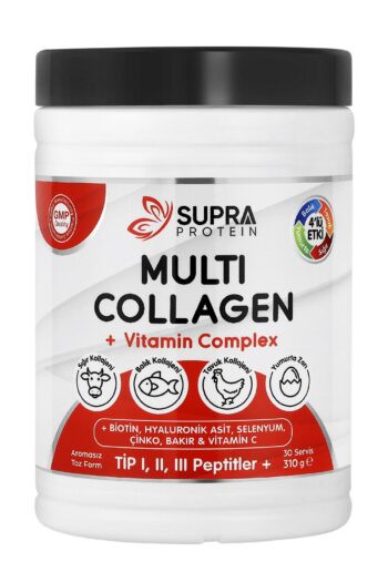Supra Protein Multi Kolajen + Multi Vitamin Toz Formül 5 TİP Kolajen, Vitamin, Sağlık ve Güzellik Takviyesi
