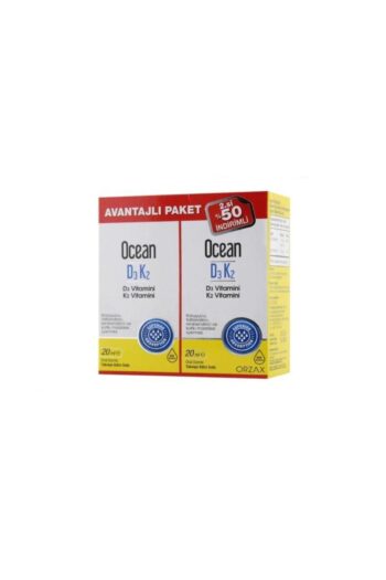 Ocean Orzax D3k2 Vitamin Damla 20ml X 2 Adet Avantajlı Paket