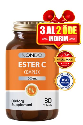 Nondo Ester C 1000 Mg C Vitamini Emilebilir 30 Tablet. ( C Vitamini Kuş Burnu Ekstresi )