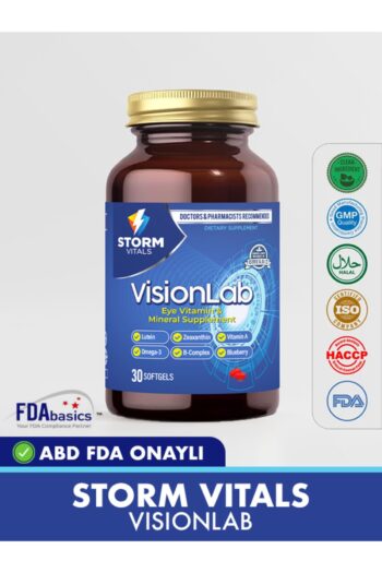 STORM VİTALS Göz Sağlığı Destekleyici Visionlab 30 Softjel