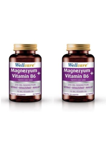 Wellcare Magnezyum + Vitamin B6 60 Tablet 2 Kutu