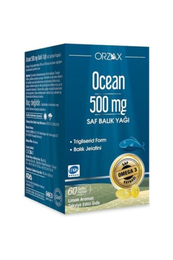 Orzax Ocean Omega 3 Balık Yağı 500 mg 60 Kapsül