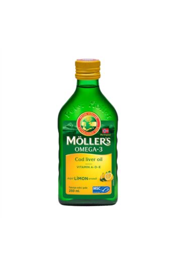 Mollers Omega-3 Cod Liver Oil Limon Aromalı 250 ml