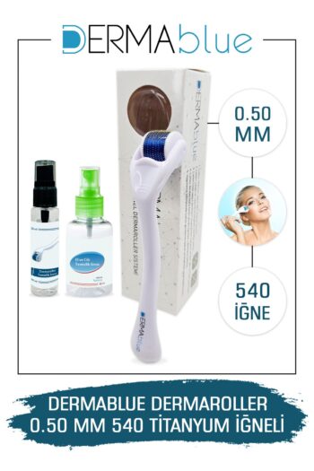 Dermablue 0.50mm Dermaroller 540 Titanyum Iğneli Orijinal Derma Roller