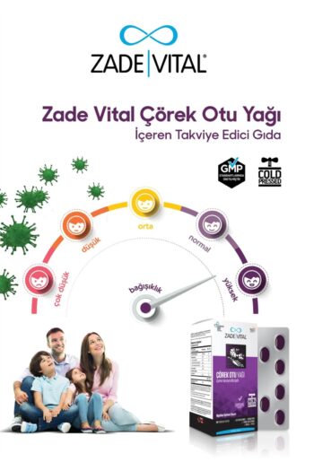 Zade Vital Çörekotu Yağı Blister 60 Kapsül