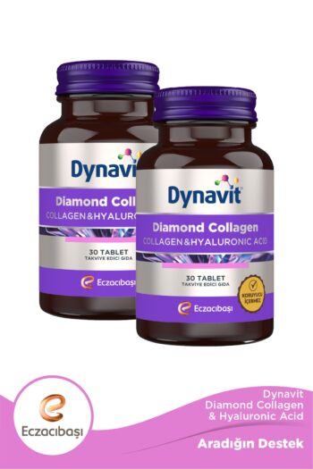 Dynavit Diamond Collagen&Hyaluronic Acid 30 Tablet X 2 - Hidrolize Tip I Balık Kolajen Peptit