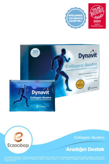 Dynavit Collagen Quatro Mango Aromalı 30 Saşe - Hidrolize Tip II Tavuk Kolajen Peptit