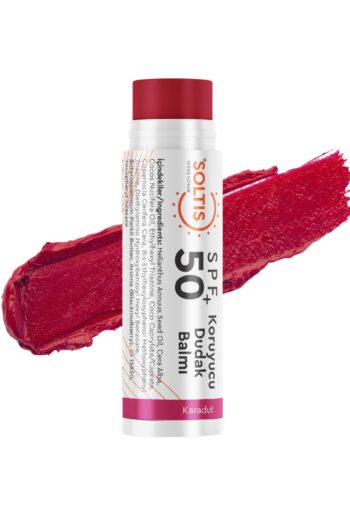 Soltis Renkli Dudak Nemlendiricisi SPF 50+ Karadut  5 gr