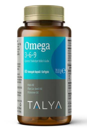 Talya Omega 3-6-9 Içeren Takviye Edici Gıda, Balık Yağı, 60 Yumuşak Kapsül