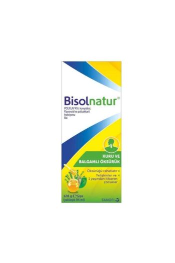 Bisolnatur Doğal Içerikli Öksürük Şurubu 128g Doğal Içerikli Öksürük Şurubu 128 gr