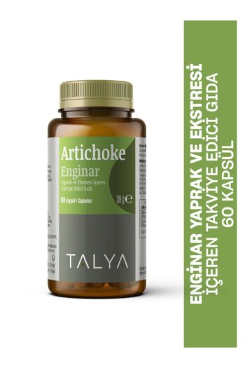 Talya Artichoke Enginar Yaprak Ve Ekstresi Içeren Takviye Edici Gıda, 60 Kapsül